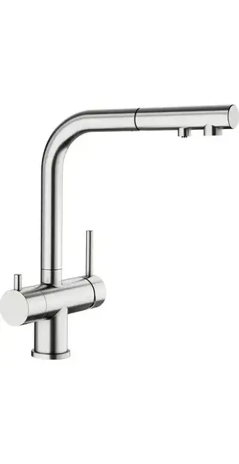 Смеситель BLANCO FONTAS-S II UltraResist нержавеющая сталь HD, 525199 фото 1