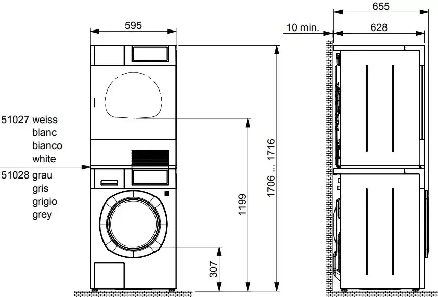 Сушильная машина SCHULTHESS Spirit 660 Antracite (7713.5U) фото 4