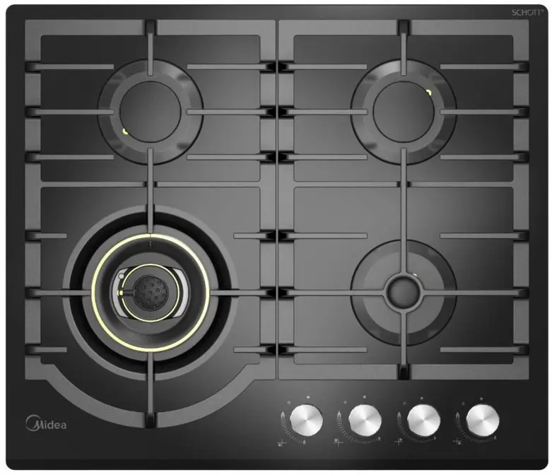 Варочная панель Midea MG 696 VGB черная