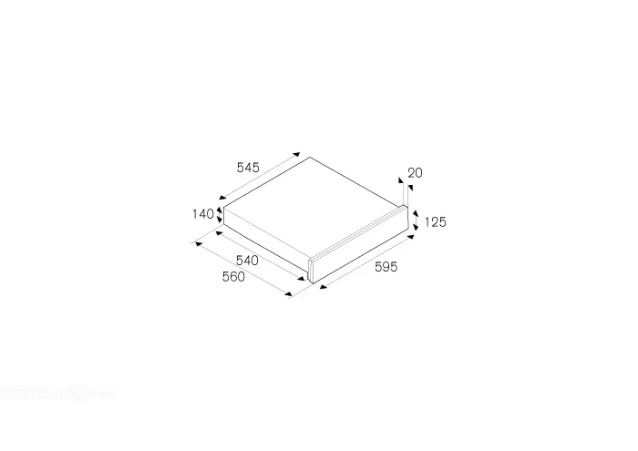 Встраиваемый ящик для подогрева Bertazzoni WD60HERA фото 4