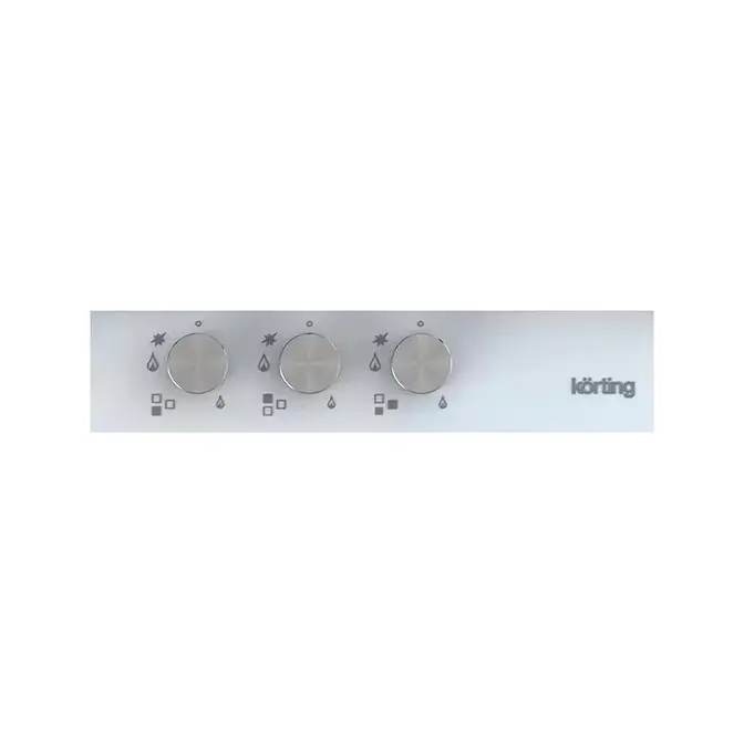 Газовая стеклянная варочная панель Korting HGG 4825 CTW фото 2