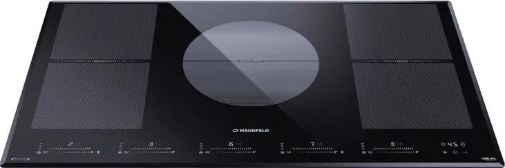 Индукционная стеклокерамич. панель MAUNFELD CVI905SFBK LUX Inverter фото 2