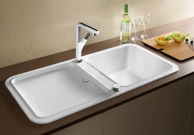 Мойка Blanco YOVA XL 6S SILGRANIT клапан-автомат InFino® фото 1