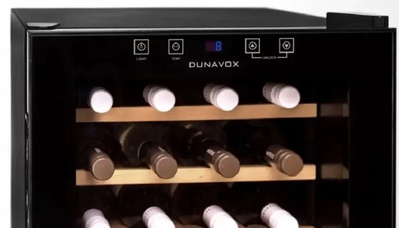 Винный холодильник Dunavox DX-20.62KF фото 3