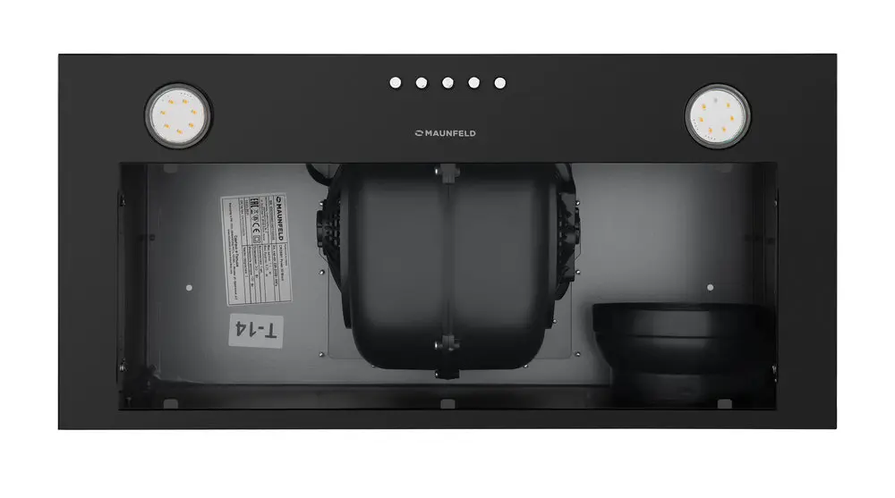 Кухонная вытяжка Maunfeld CROSBY POWER 50 BLACK фото 4