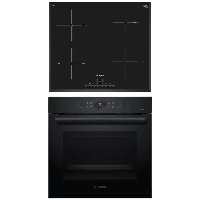 Bosch (варочная панель PIF651FC1E + духовой шкаф HBG 872DC1S)