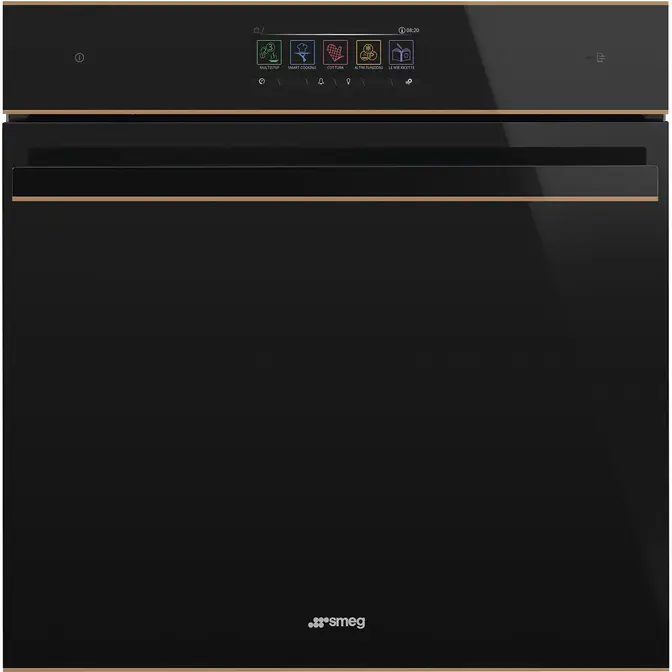 Духовой шкаф с функцией СВЧ SMEG SO6606WAPNR фото 1