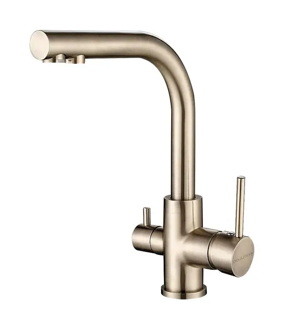Смеситель Paulmark ESSEN Es213011-G золото Смеситель Paulmark ESSEN Es213011-G золото