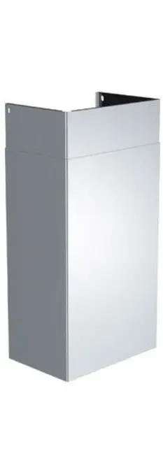Воздуховод Falmec для MOVE/VIRGOLA H120 BLACK Воздуховод Falmec для MOVE/VIRGOLA H120 BLACK