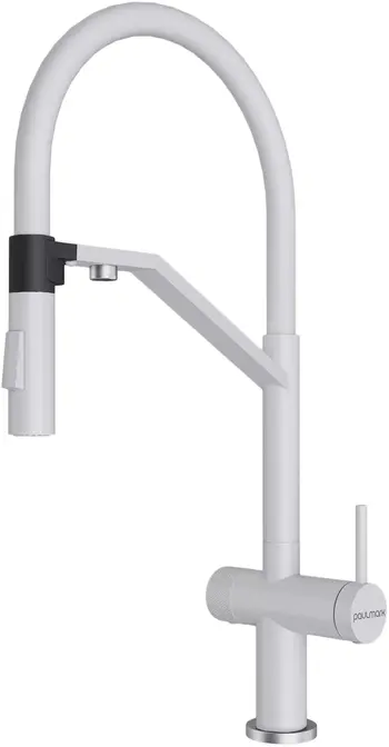Смеситель Paulmark ZENDER Ze213155-WH белый матовый фото 1 Смеситель Paulmark ZENDER Ze213155-WH белый матовый фото 1