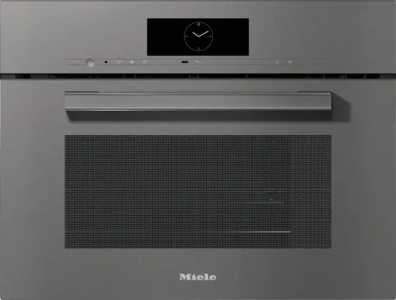 Встраиваемая пароварка с СВЧ Miele DGM 7840 GRGR фото 1