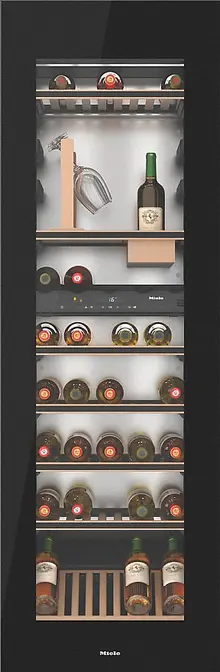 Встраиваемый винный шкаф Miele KWT 6722 iGS OBSW фото 1