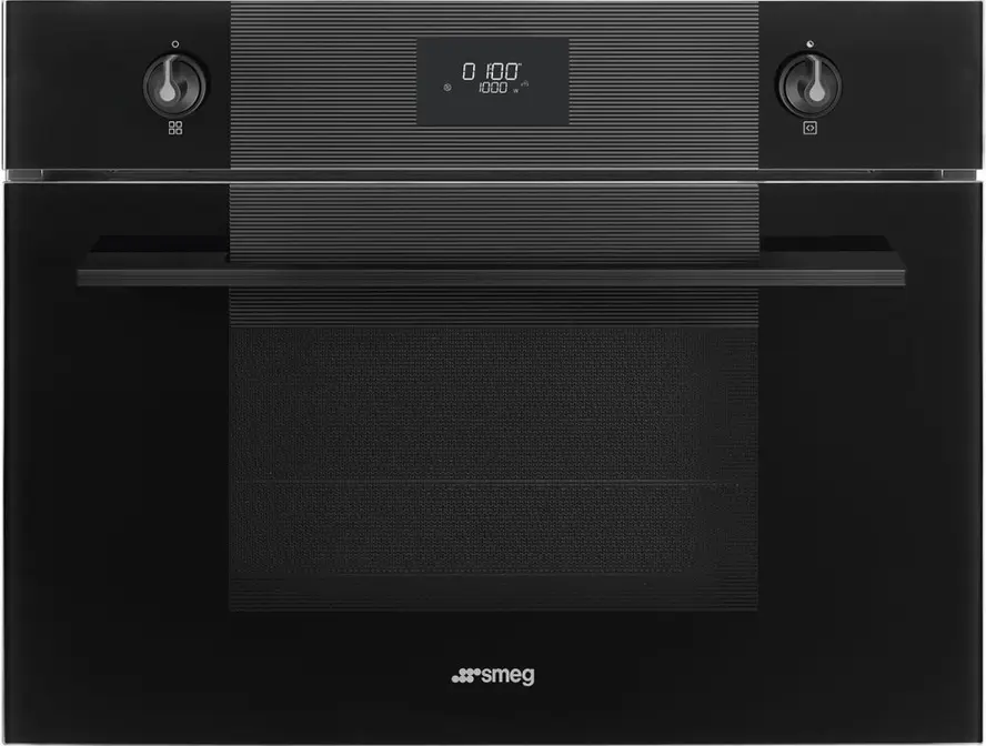 Компактный дух.шкаф с функцией СВЧ SMEG SO4101M1B3 фото 1