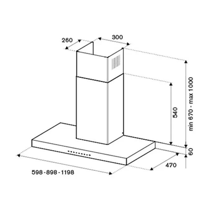 Вытяжка Bertazzoni KT60MAS1XB фото 4 Вытяжка Bertazzoni KT60MAS1XB фото 4