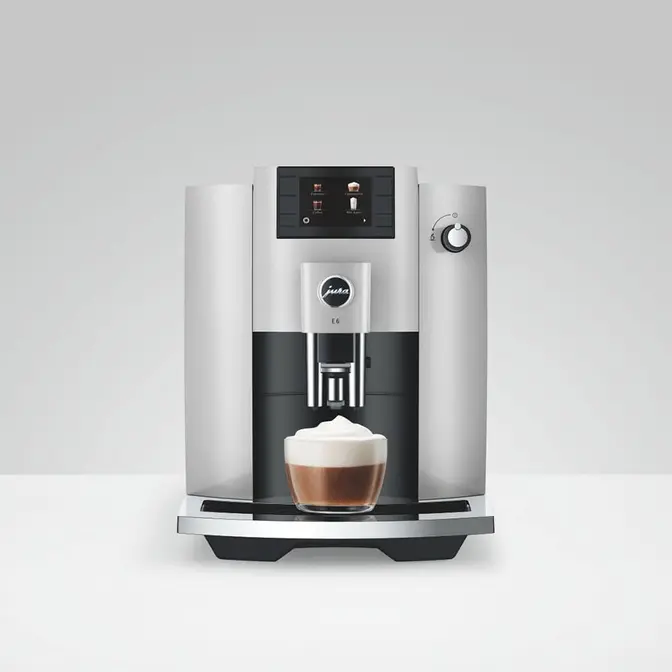 Кофемашина Jura E6 PLATIN EC фото 16