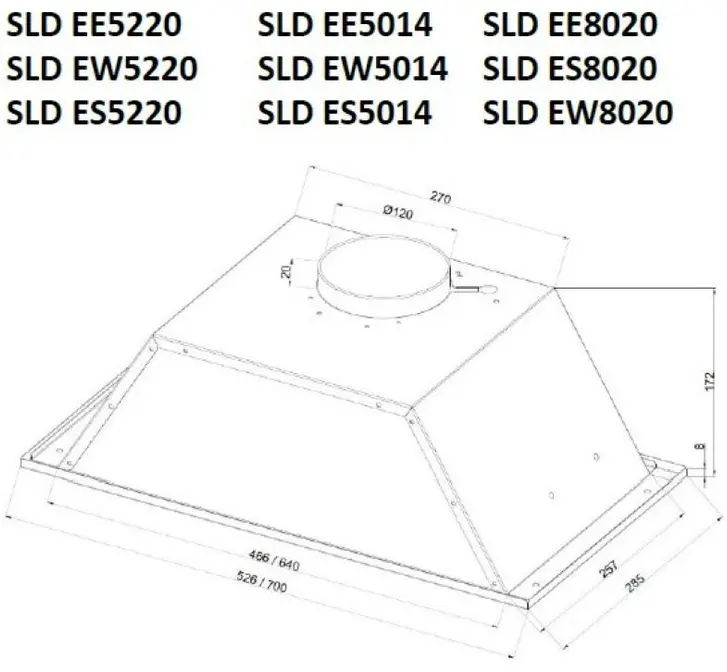 Встраиваемая вытяжка Schaub Lorenz SLD EW8020 фото 9
