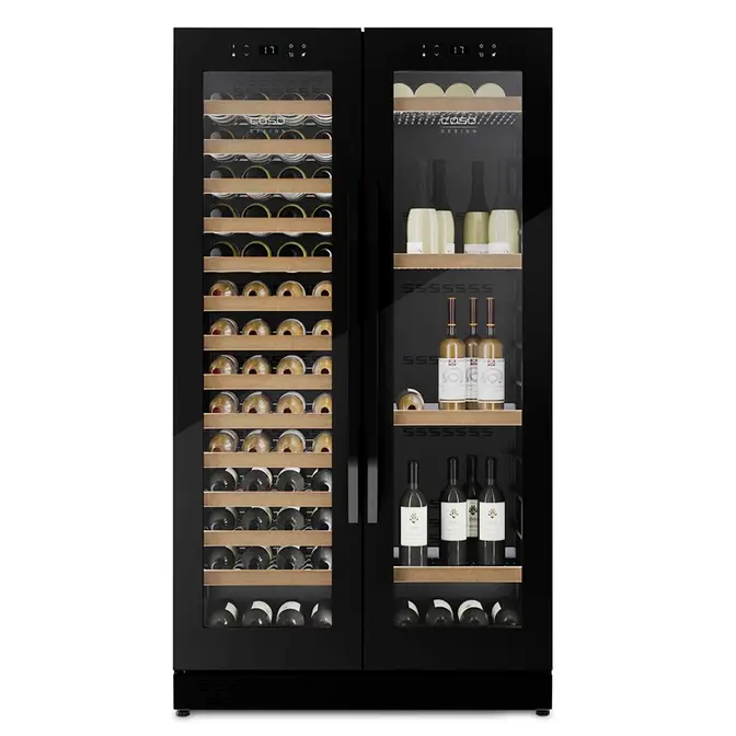 Холодильник винный CASO WineChef Duo 122 Black фото 1