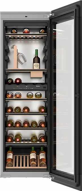 Встраиваемый винный шкаф Miele KWT 6722 iGS OBSW фото 2