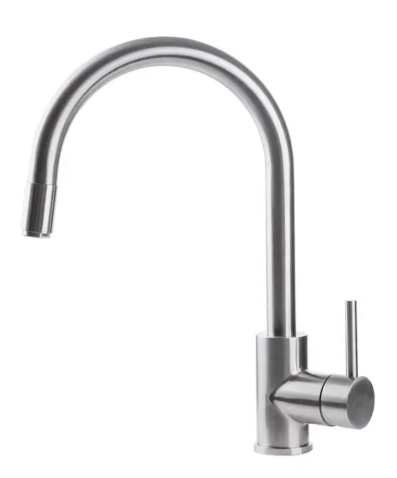 Смеситель Falmec PURE STEEL ROUND фото 1 Смеситель Falmec PURE STEEL ROUND фото 1