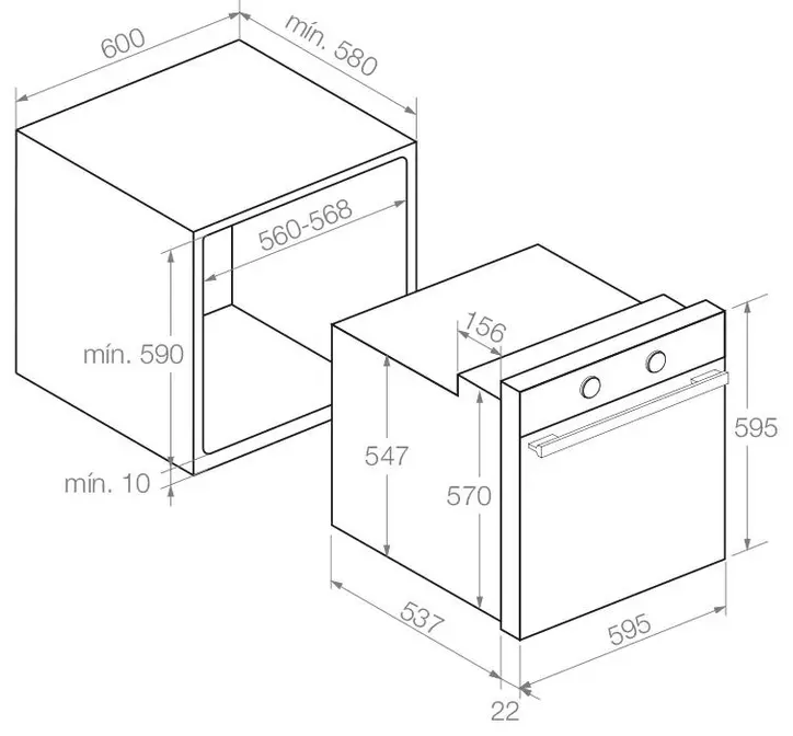 Духовой шкаф Pando PHP-962 фото 4