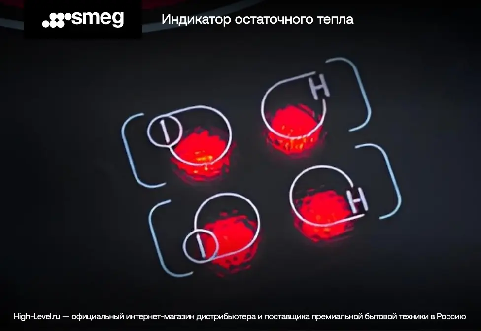 Индукционная стеклокерамич. панель SMEG HOBD482D2 фото 7