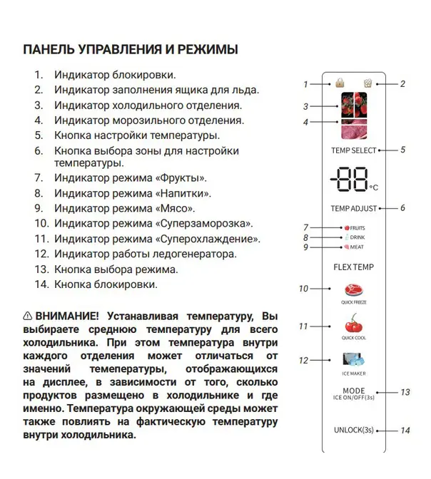 Холодильник HIBERG i-RFF 705 GW фото 5