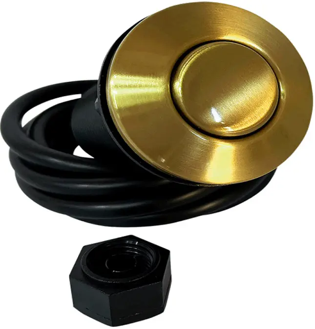 Пневмокнопка удлиненная для ИПО Bone Crusher Air switch gold