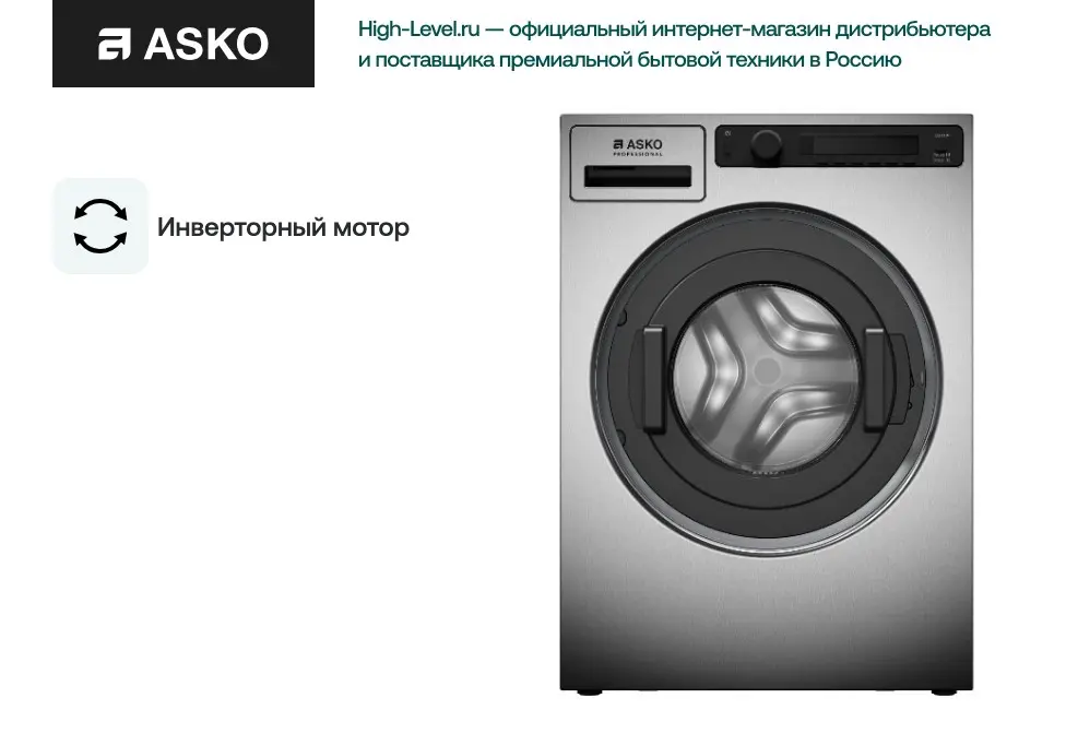 Профессиональная стиральная машина Asko WMC8947VI.S фото 12