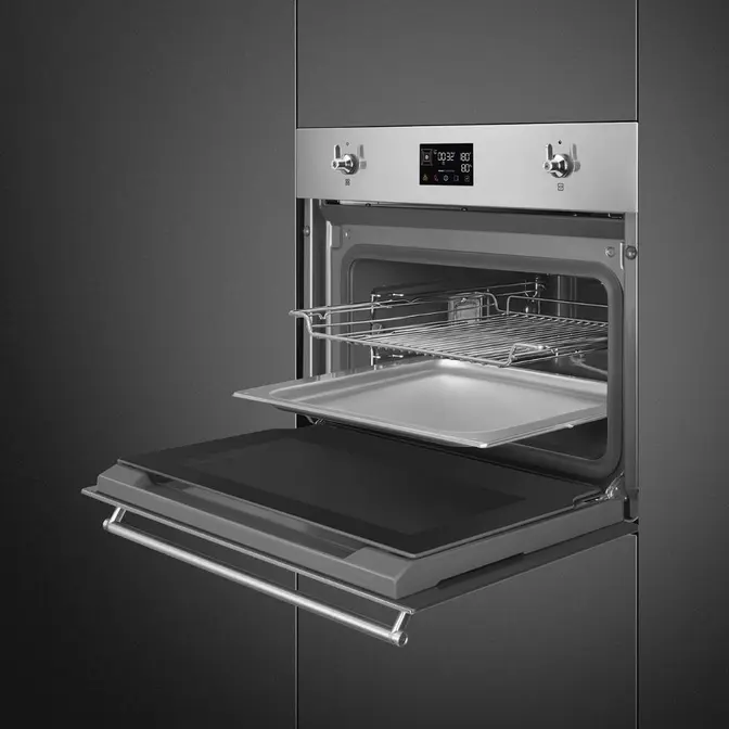 Компактный дух.шкаф Smeg SO4302S3X фото 5