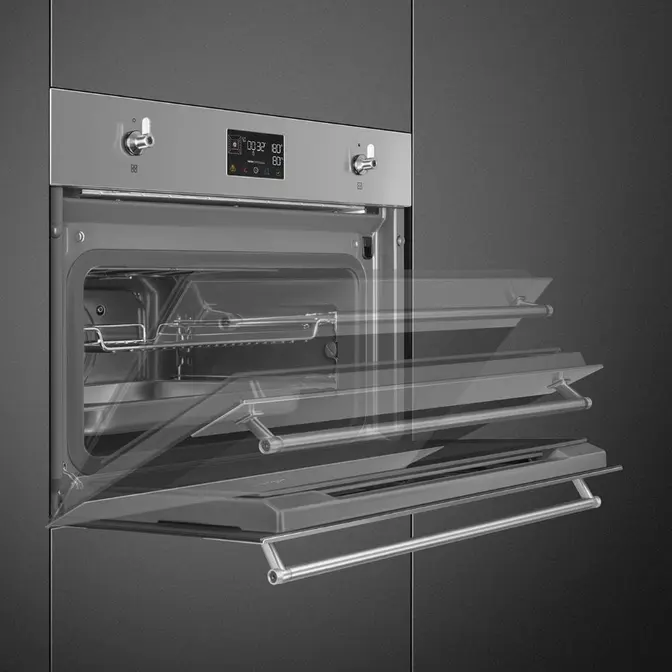 Компактный дух.шкаф Smeg SO4302S3X фото 7