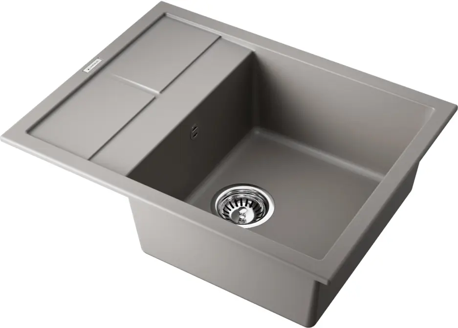 Кухонная мойка OMOIKIRI Sumi 65-GR Tetogranit/leningrad grey фото 2