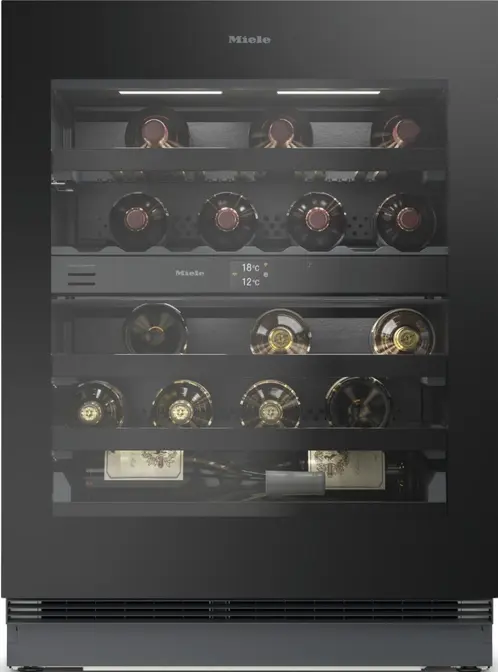 Винный холодильник Miele KWTUS 7096 E Обсидианово-черное стекло фото 1