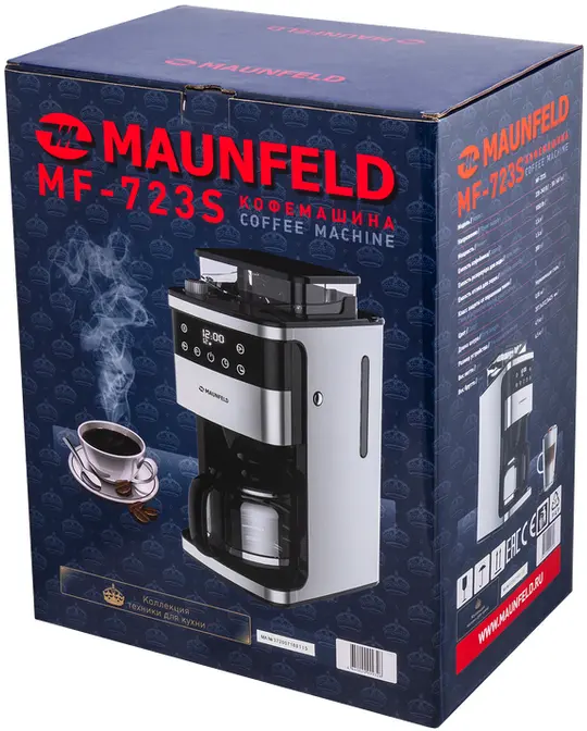 Кофеварка Maunfeld MF-723S фото 10