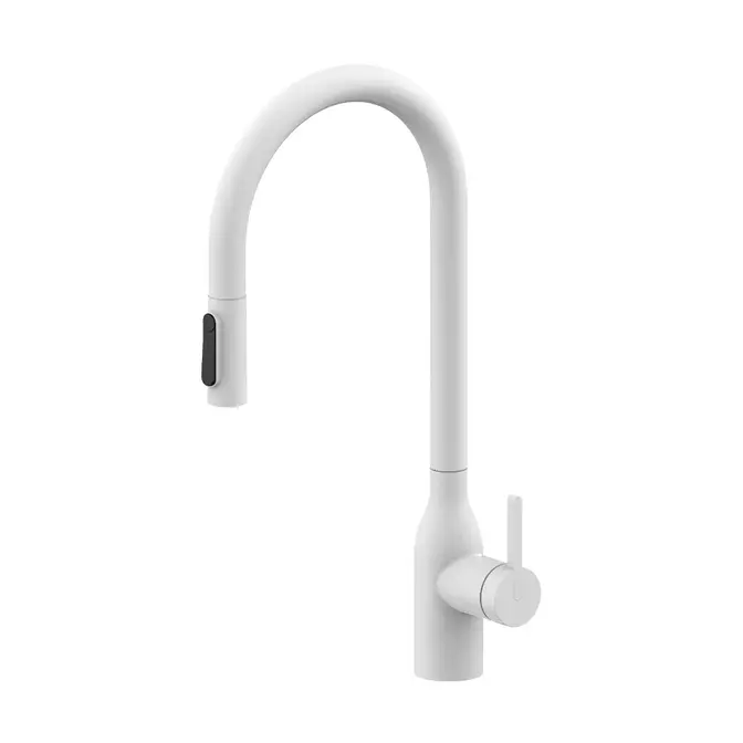 Смеситель Paulmark UNIVERSAL Un213880-WH белый матовый фото 1 Смеситель Paulmark UNIVERSAL Un213880-WH белый матовый фото 1