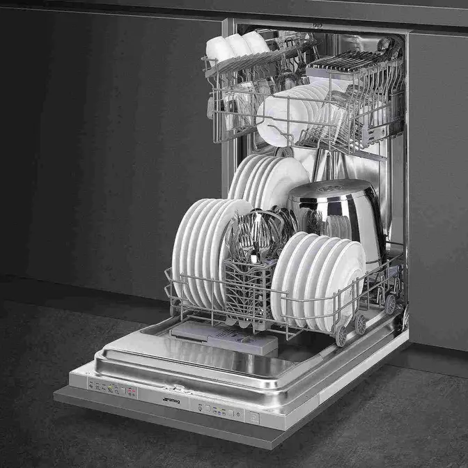 Встраиваемая посудомоечная машина Smeg STA4523IN фото 2