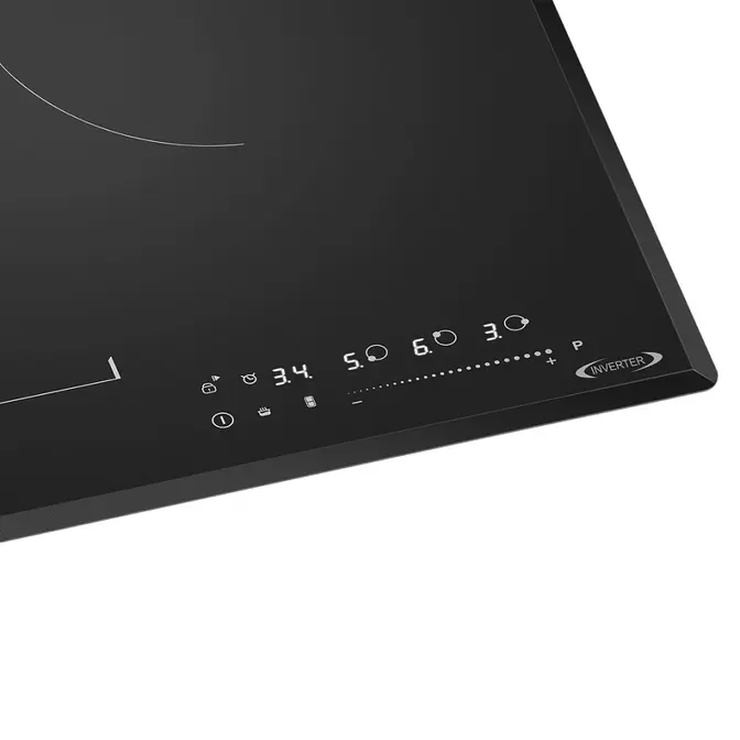 Индукционная стеклокерамич. панель MAUNFELD CVI453SBBK LUX Inverter фото 4