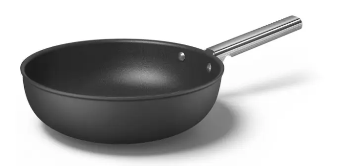 Сковорода Wok Smeg CKFW3001BLM фото 2