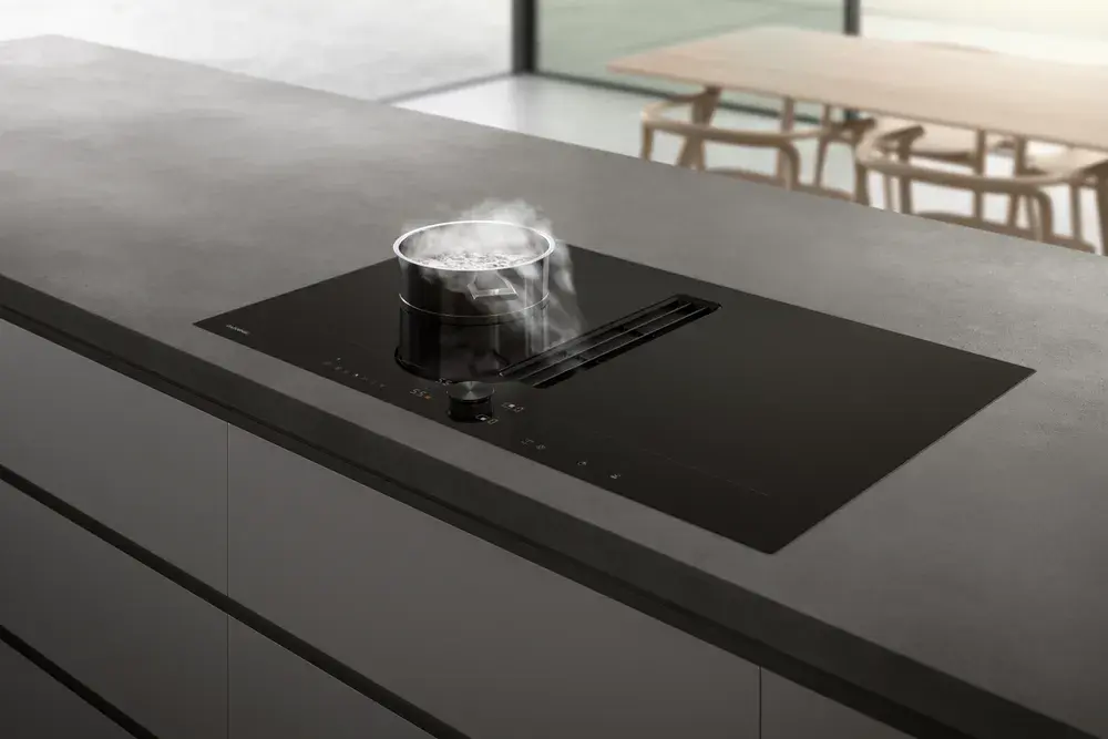 Индукционная стеклокерамич. панель с вытяжкой Gaggenau CV282111 фото 3 Индукционная стеклокерамич. панель с вытяжкой Gaggenau CV282111 фото 3