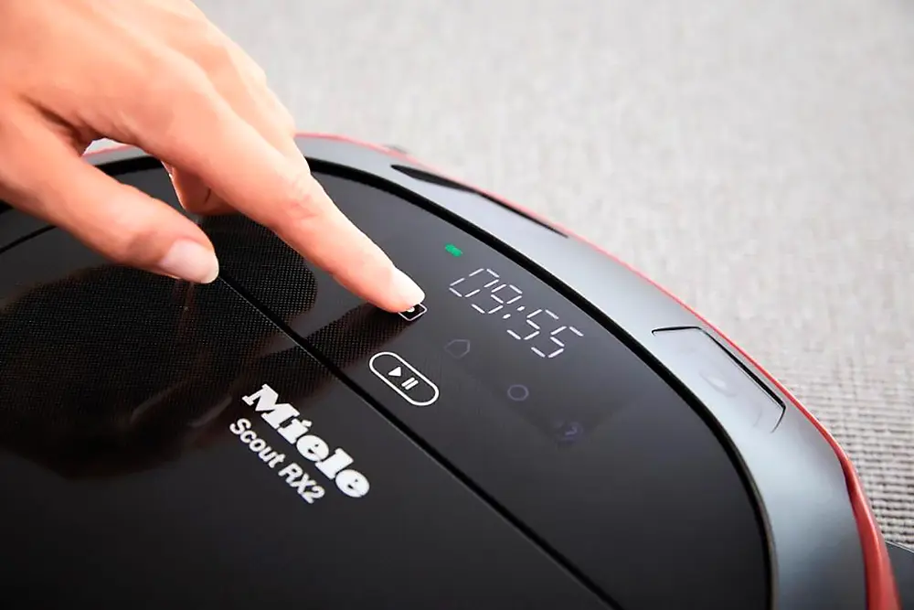 Робот-пылесос Miele SLQL0 Scout RX2 манговый красный фото 3