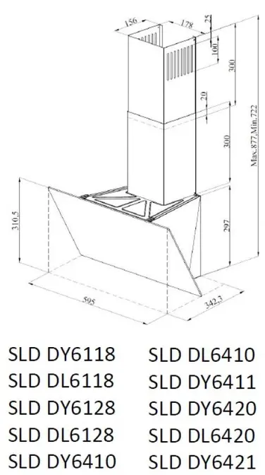Вытяжка Schaub Lorenz SLD DY6421 фото 6
