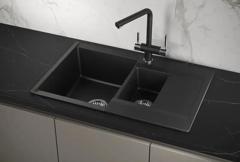Мойка GRANULA Estetica 7808, ШВАРЦ фото 4