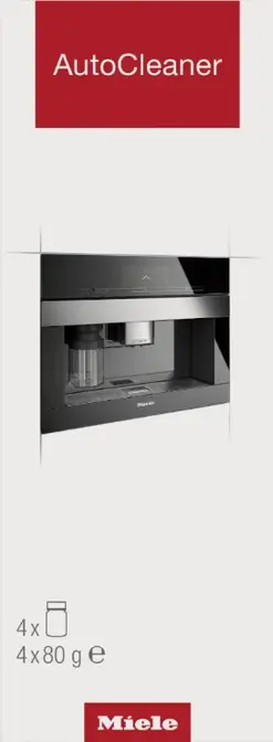 Картридж для удаления накипи в кофемашине Miele GP CC 001 C (4 шт) фото 1