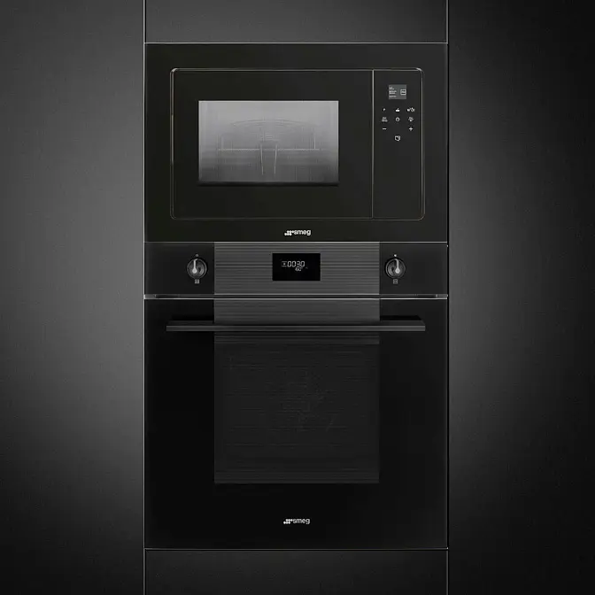 Микроволновая печь Smeg FMI120B3 фото 4