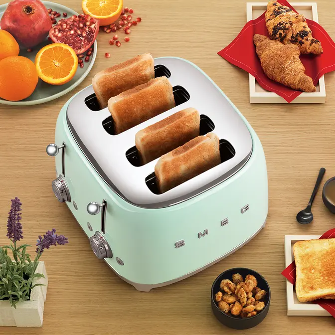 Тостер Smeg TSF03PGEU фото 10