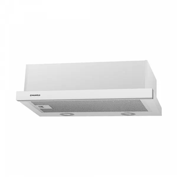 Встраиваемая вытяжка Maunfeld VS Light 50 White Glass W Gl