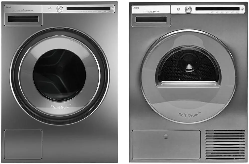 Asko Logic 4 (стиральная машина W4086C.T/3 + сушильная машина T408HD.T.P) фото 1