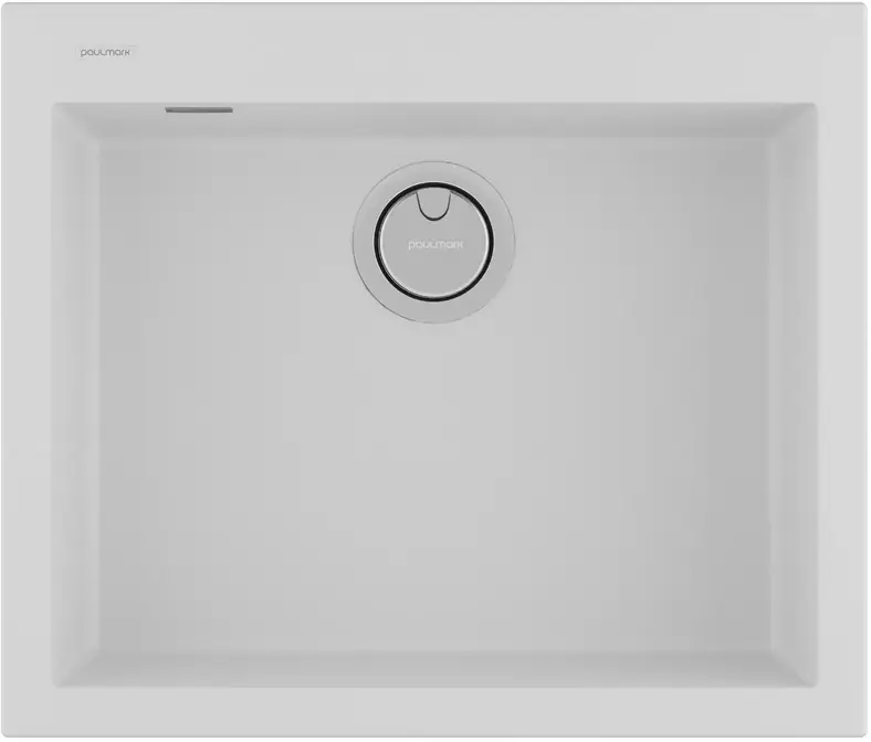Мойка Paulmark DECORATION 60 PM936051-WH White фото 1 Мойка Paulmark DECORATION 60 PM936051-WH White фото 1
