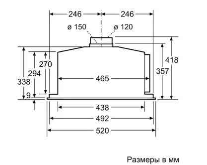 Встраиваемая вытяжка NEFF D55ML66N1 фото 4