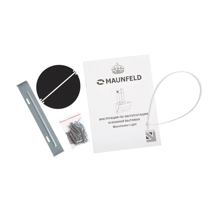 Вытяжка Maunfeld MANCHESTER Light 90  белое стекло фото 8