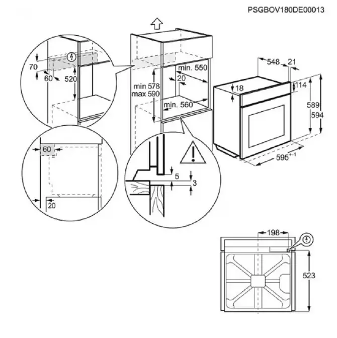 Духовой шкаф Electrolux EOD6C77H фото 4